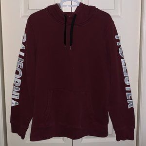Maroon Hollister Hoodie